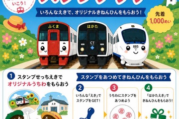 【夏休み2026】JR九州、こどもぼうけんきっぷ限定スタンプラリー8/31まで 画像