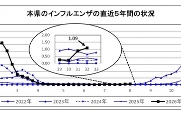 埼玉県、インフルエンザの報告増加…幼児・小児が約半数 画像
