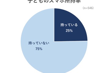 子供スマホデビューはいつ…中学生以上は9割超、家庭の7割がトラブル経験 画像