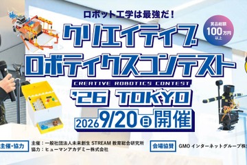 全国から25名が集結「クリエイティブロボティクスコンテスト」9/20 画像