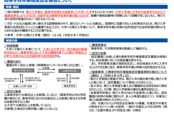 飛び入学者対象「高卒程度認定審査」後期、10/26まで受付 画像