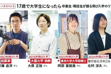 千葉大学「飛び入学」のリアル…卒業生ら語るイベント10/31 画像