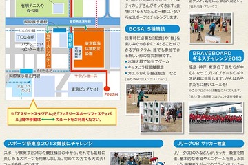 東京大マラソン祭り、ファミリースポーツフェスティバルを開催…2/24 画像