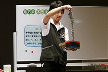 小学生以上対象の春休みサイエンスショー、テーマはエネルギーと磁石 画像