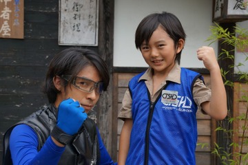 秋元黎くん、夏休みの江戸ワンダーランド 日光江戸村で時空ジャーナリスト体験 画像