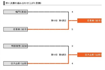 【高校野球】夏の甲子園2013　「逆転に次ぐ逆転」12日目（8/19）の結果 画像