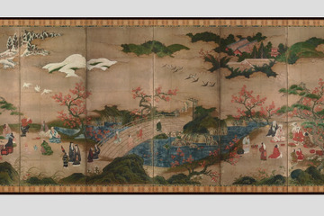 日本家屋における屏風の役割、東京国立博物館が小中学生親子に紹介 画像