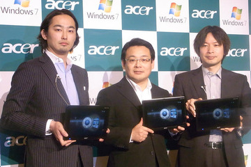 日本エイサーがWindowsタブレットを発表、5月下旬発売 画像