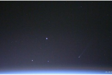 若田宇宙飛行士がアイソン彗星を撮影、世界初の4K動画 画像