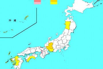 【インフルエンザ2014】大阪市西区で警報レベル超え 画像