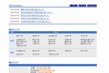 【大学受験2014】明治・法政・立教など各予備校が解答速報 画像