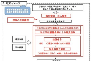 私立学校法の一部を改正…学校の異例事態に対応する仕組みを整備 画像