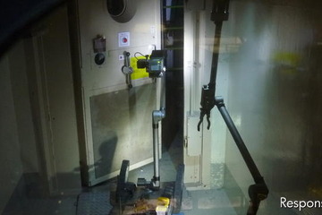 放射性物質に満ちた場所をロボットが走る…原子炉建屋 画像