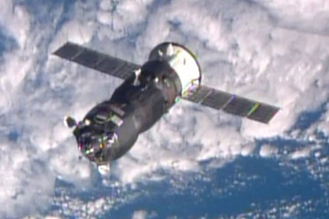 JAXA 、プログレス補給船55PがISSへのドッキングに成功と発表 画像