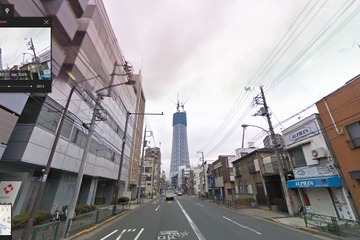 ストリートビューで時間旅行、Googleマップにタイムマシン機能追加 画像