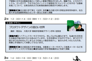 愛知県、高校生向けに各分野の大学教員が本格的講義…7・8月の受講者募集 画像