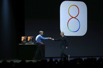 アップル iOS 8発表、メッセージや写真保存に新機能 画像