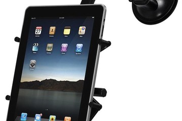 iPadをカーナビや料理レシピに…ハンズフリーホルダー 画像