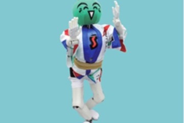 阿波おどりロボットすだちくん、本場徳島でお披露目 画像