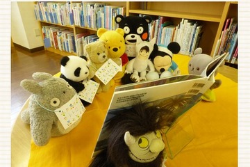 ぬいぐるみのお泊り会、全国の図書館で人気 画像