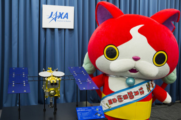 小惑星探査機「はやぶさ2」のオフィシャルサポーターに「妖怪ウォッチ」 画像
