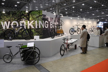 自転車専門学校の学生が製作したユニークな自転車に注目 画像