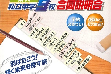 「2011 市川・浦安私立中学校7校 県内私立中学校9校合同説明会」6/25 画像