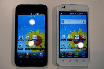 ドコモ、世界最高輝度のAndroidスマートフォン6/18日 画像