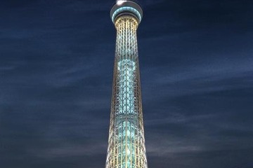東京スカイツリー、1995台の照明すべてLEDで省エネ 画像