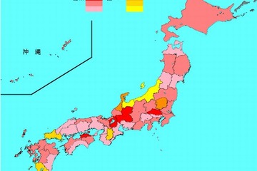 【インフルエンザ14-15】23都道府県で前週よりも減少 画像