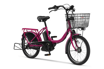 ヤマハ、幼児2人同乗可能な電動アシスト自転車の最新モデルを発表 画像