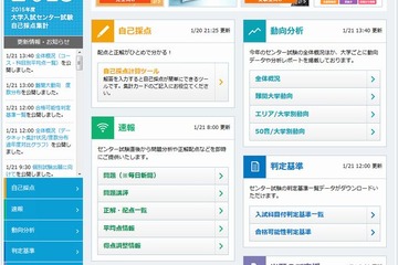 【センター試験2015】ベネッセ・駿台「合格可能性判定基準」公開 画像