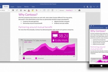 米マイクロソフト、タブレット・PCそれぞれに特化した「Office」を発表 画像
