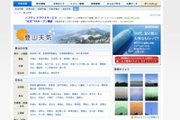日本気象協会、期間限定で「夏山天気」を提供 画像