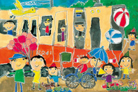 【夏休み】「ぼくとわたしの阪神電車」絵画コンクール7/21-9/10 画像