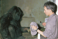 上野動物園の敬老の日、長年飼育・長寿動物に解説パネル9/8-23 画像