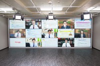 フォーサイト、日本最大級292インチ相当の電子黒板を備えるスタジオ新設 画像