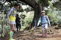 【GW2016】親子でトレイルランニングにチャレンジ…飯山白山森林公園 画像