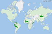 国別ピンポイント検索が可能…Googleマップに40以上の国別ドメイン追加 画像
