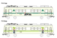 叡山電鉄、アニメ「けいおん!!」のキャラクター列車を運行 画像