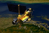NASA、衛星の太平洋上再突入を発表 画像