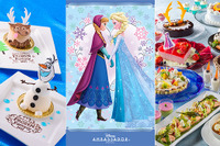 「アナ雪」イベントと連動、ディズニーホテル期間限定メニュー 画像