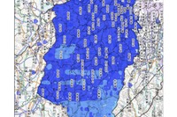 文部科学省、埼玉と千葉の放射性セシウム分布マップ公開 画像