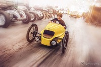 英国モーガンが子ども向け3輪EV「ジュニア」発表 画像