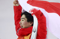 平昌オリンピック、日本勢初のメダリストは日大1年の原大智選手 画像