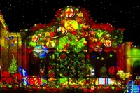 Xmas限定バージョンのプロジェクションマッピングが彩る、夜のディズニーランド 画像