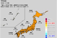 北・東・西日本、8-10月は平年より暑い見込み 画像