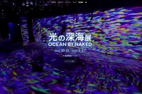 体験型デジタルアート「光の深海展」横浜10/11-1/27 画像