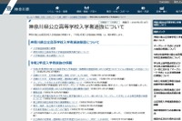 【高校受験2020】神奈川県公立高入試、新型コロナウイルスも追試験対象に 画像
