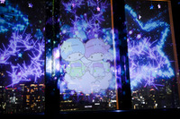 東京タワー「キキ＆ララ」プロジェクションマッピング 画像